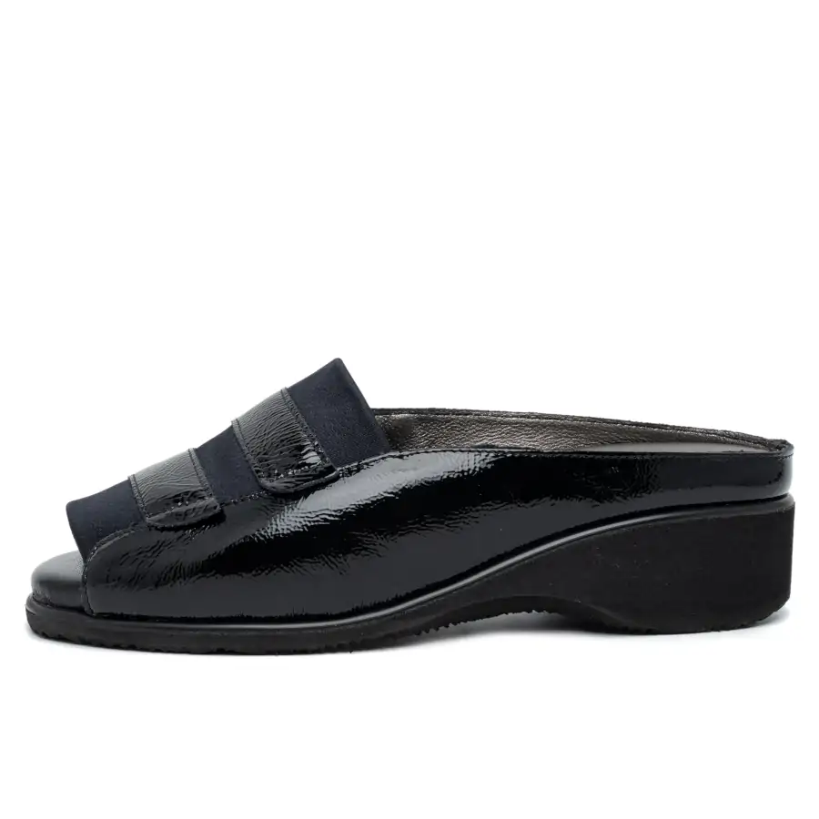 Geranio Sabot Vernicetta Nero Tomasi Shop con plantare estraibile